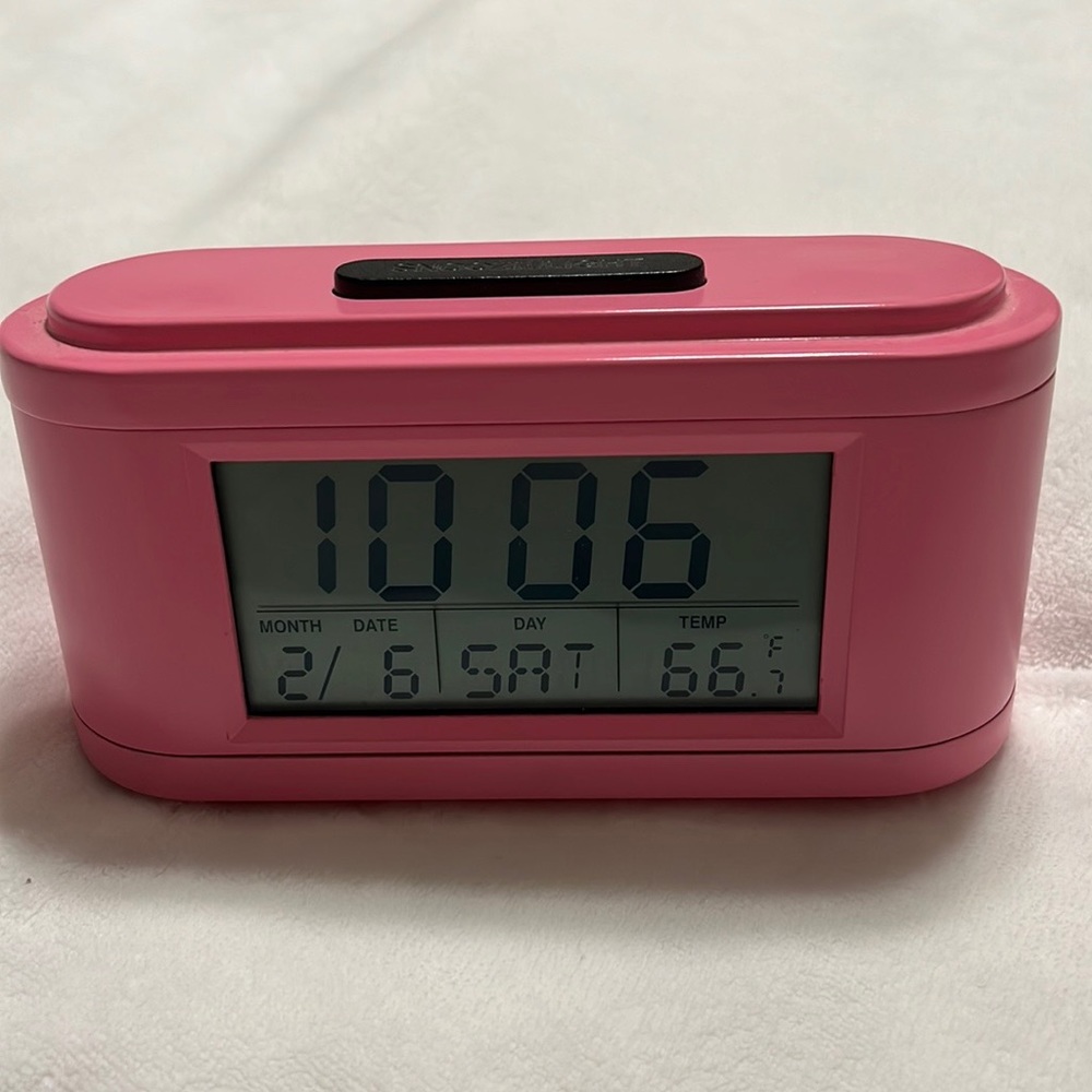 Pottery Barn Alarm Clock